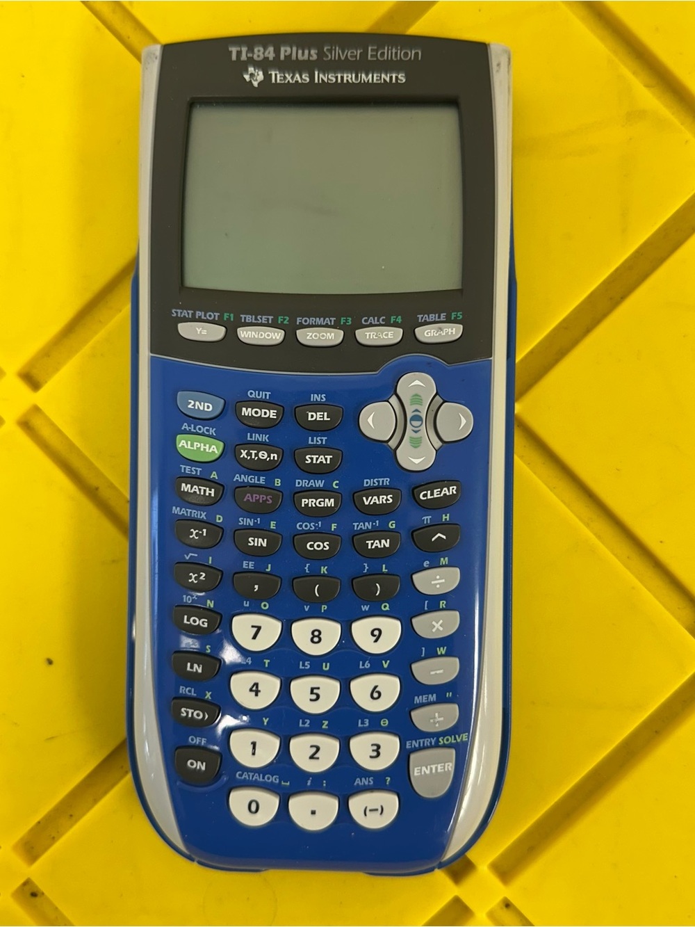 Texas Instruments TI-84 Plus Silver Edition Gray Graphing Calculator - Tested